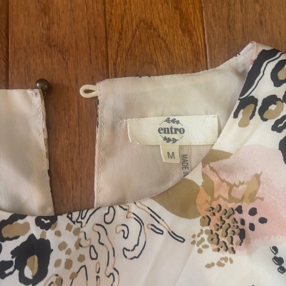 Women’s Entro blouse size M - Picture 2 of 4